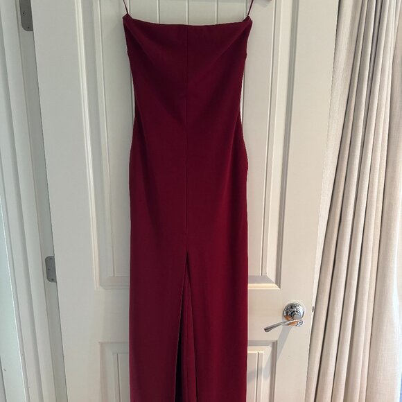 Solace London Strapless Long Dress - Picture 2 of 8